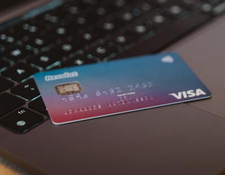 credit card ready for payment